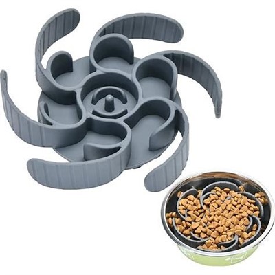 Adjustable Slow Feeder Ɔkraman Kuruwa Insert